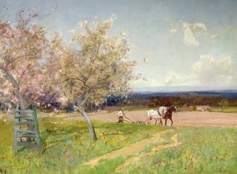 Springtime Ploughing, c.1900